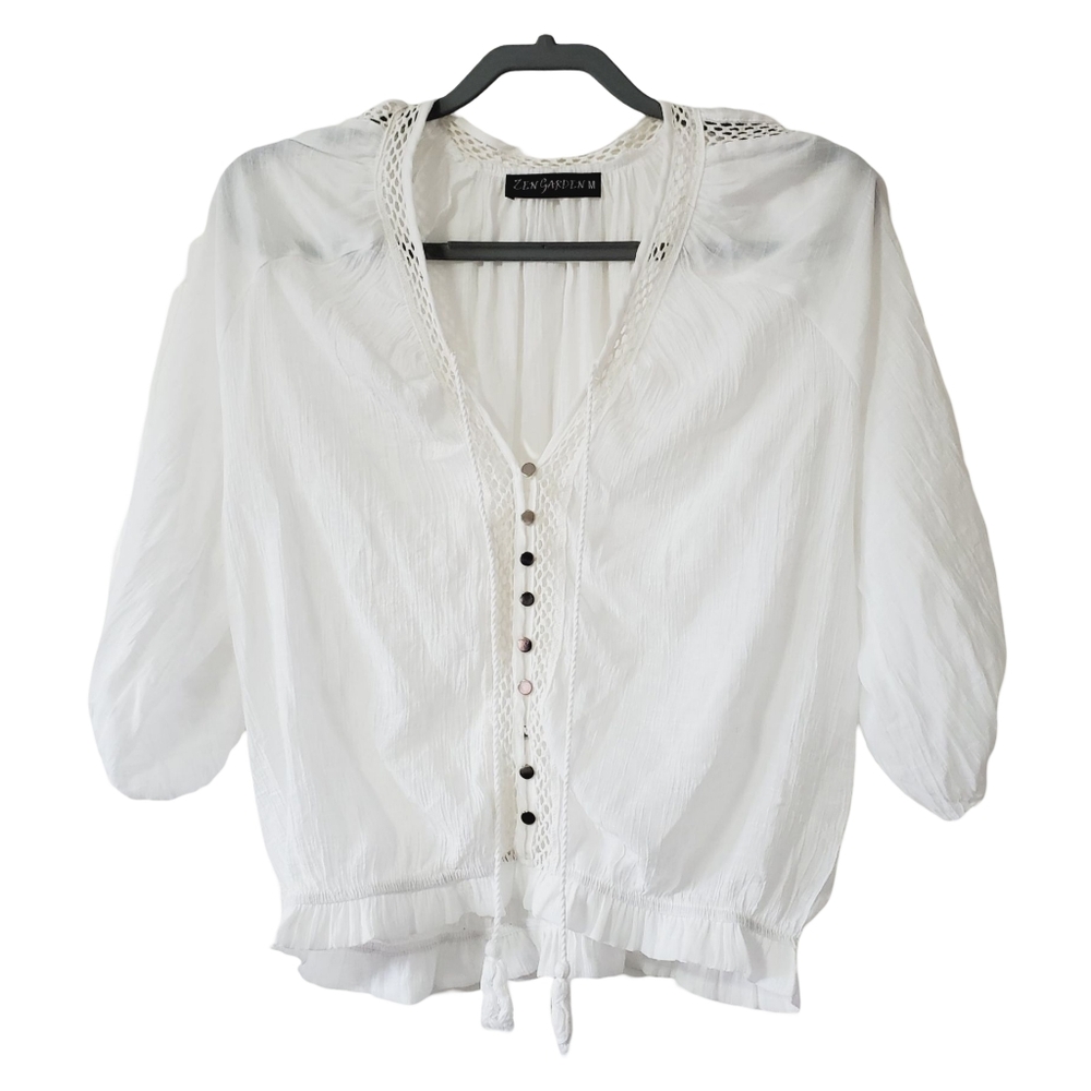 Zen Garden Boho fairy Top M
